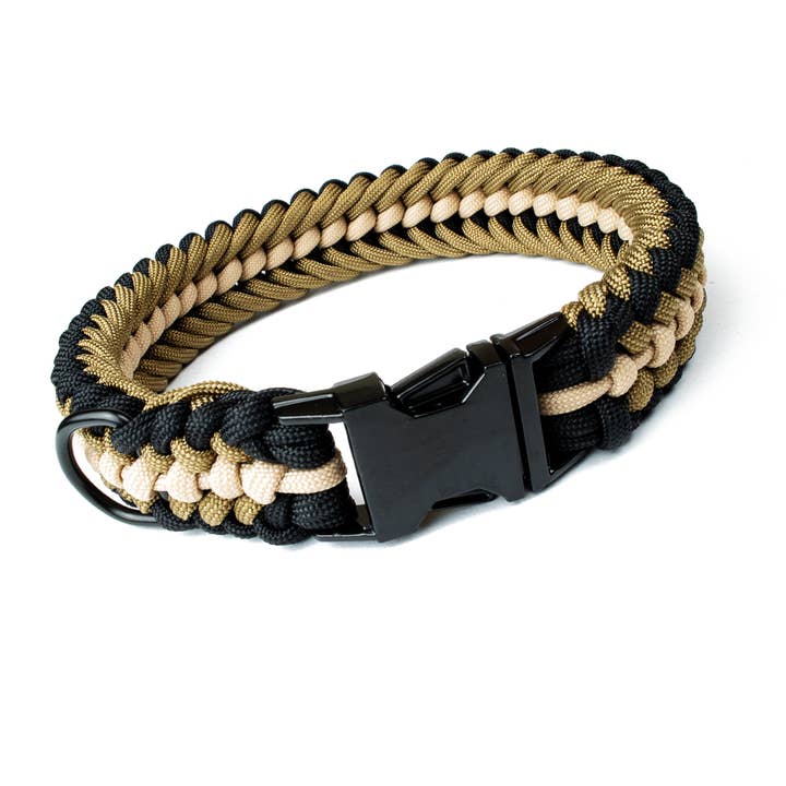 Tierluxe - Wholesale Pet Collar - Dog - Dog Collar Animal Luxury Leo - Paracord, Quick Release8