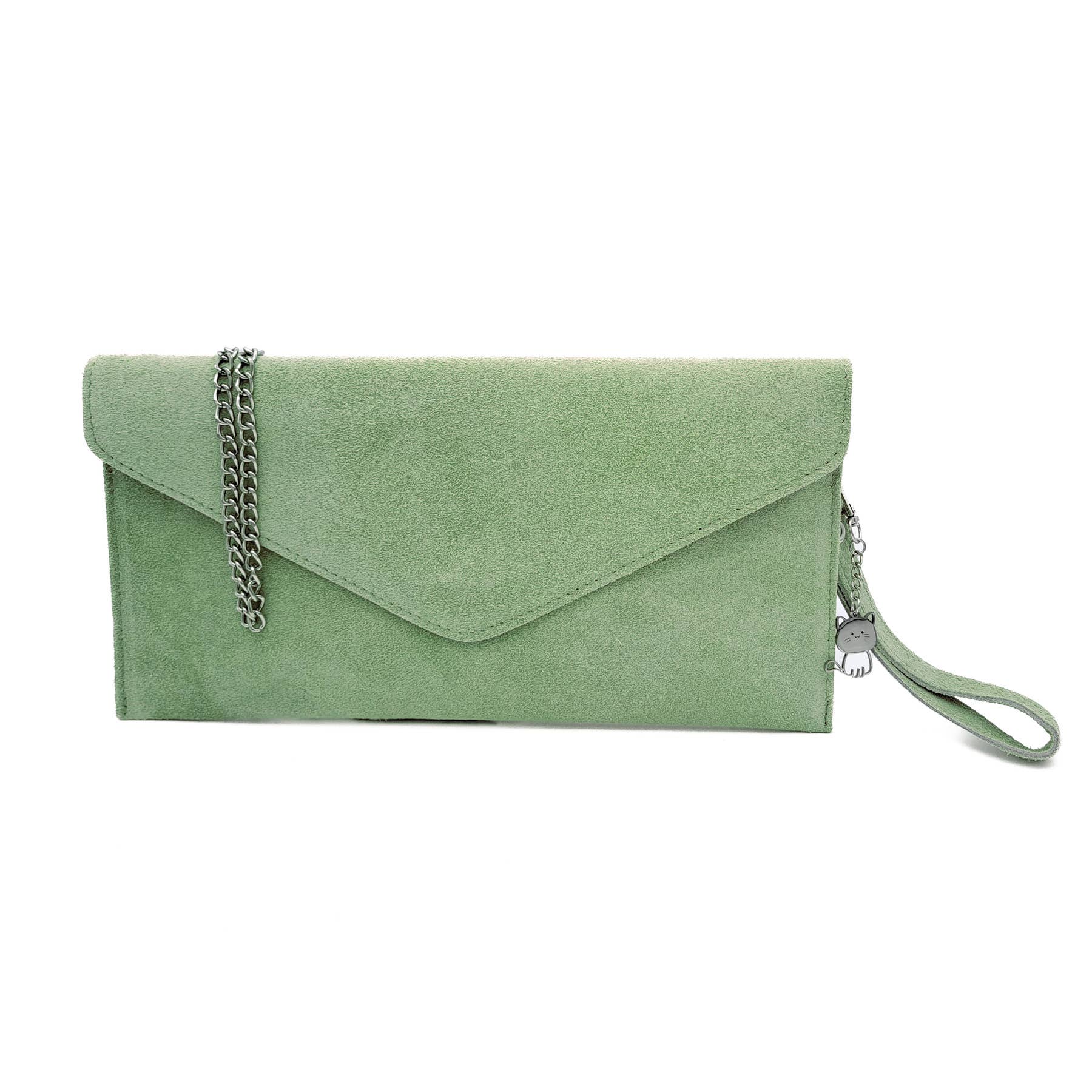 Ellas Trading - Wholesale Clutch Bag - Women's - Italian Suede Envelope Clutch Messenger Handbag21