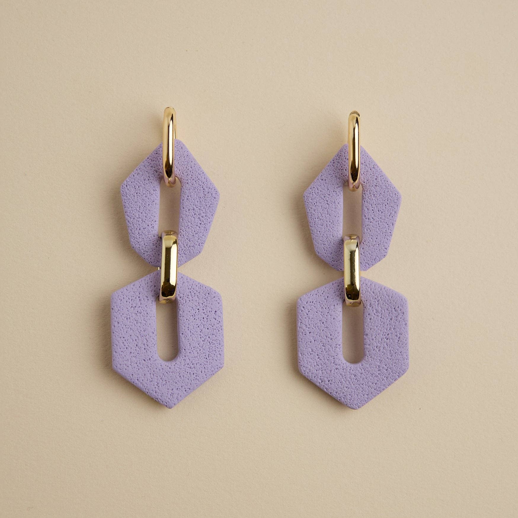 LYHO - Wholesale Hoop Earrings - Shilla Hoops | Handmade clay earrings | LYHO4