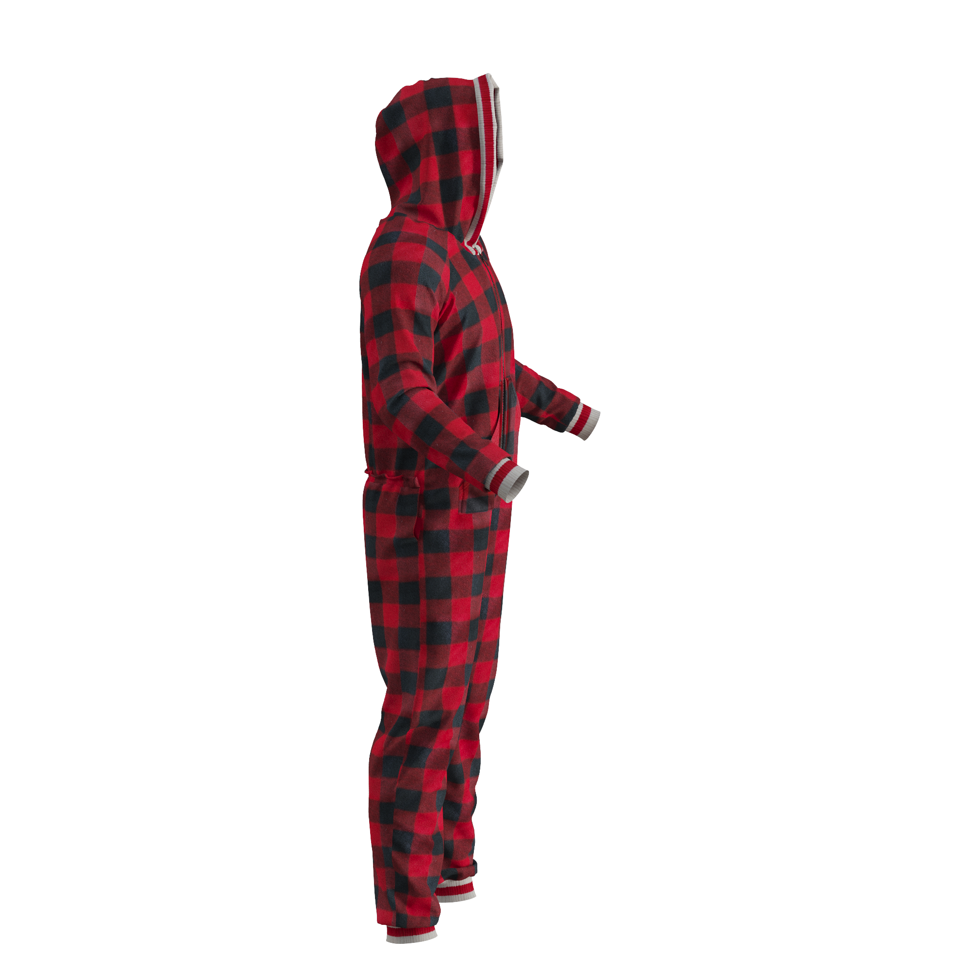 POOK - Wholesale Onesie - Unisex - Pook Onesie - Red (Adult Unisex)15