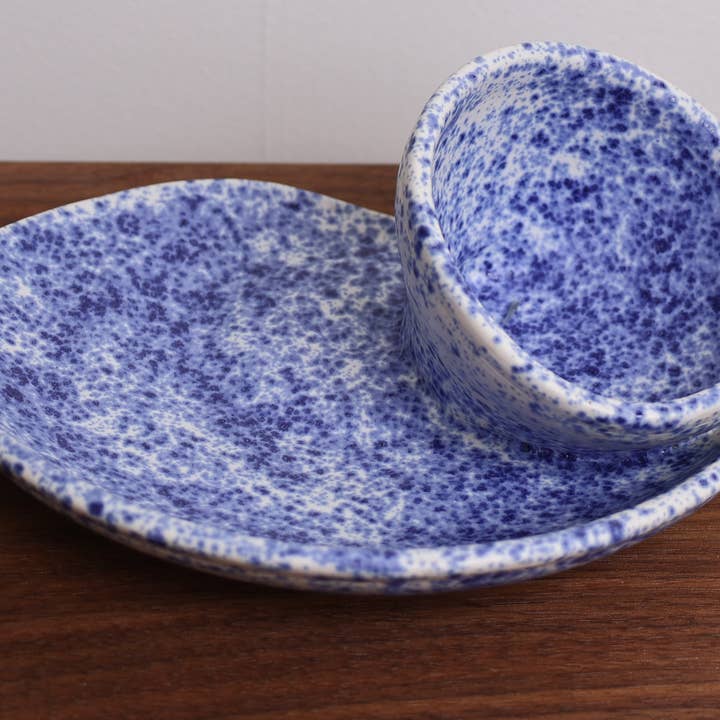 Sawdust and Clay - Wholesale Decorative Plate/Dish/Bowl - Artisan Swirly Bowls- Assorted Case Pack16