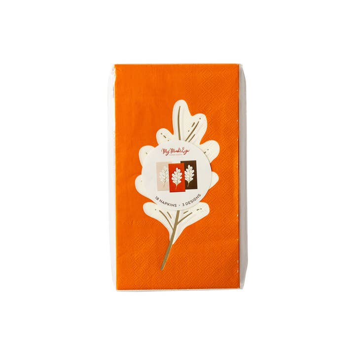 My Mind’s Eye - Wholesale Disposable Napkin - THP1134 - Oak Leaf Napkin Set