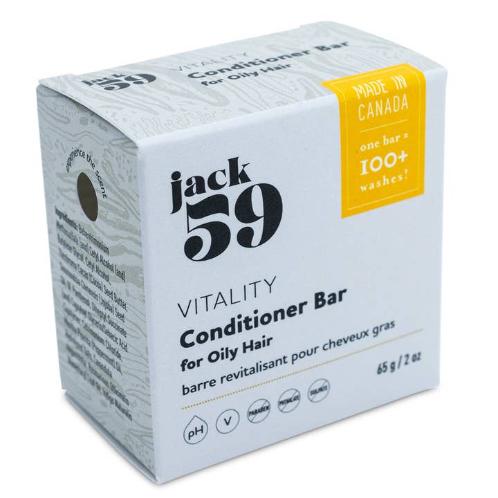 Jack59 | VITALITY Conditioner Bar for wholesale by Abundance Naturally Ltd.