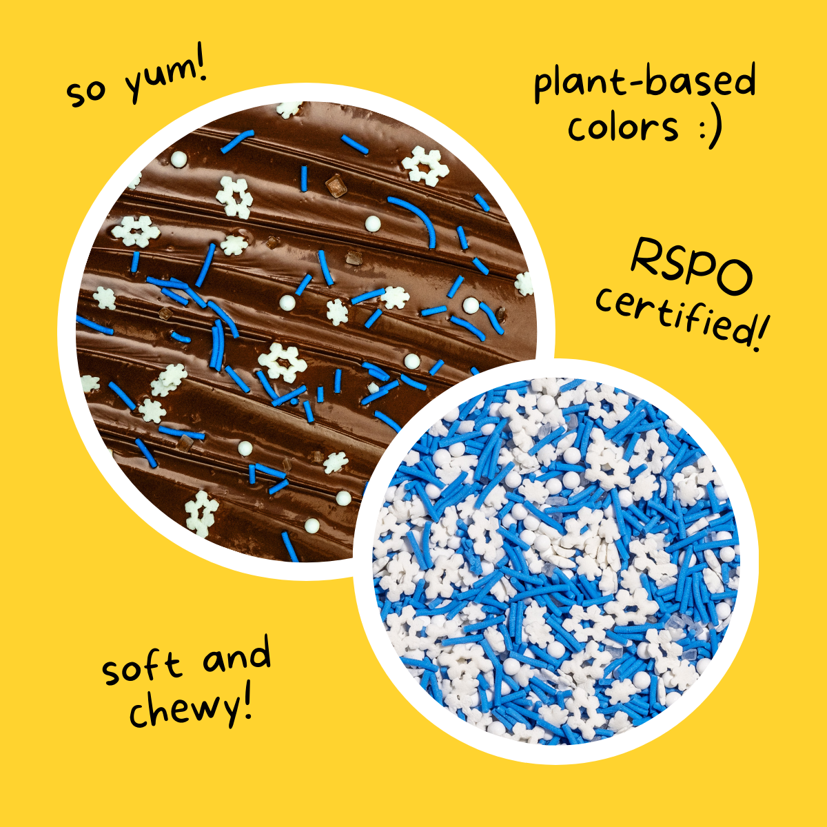 Supernatural - Wholesale Sprinkles - Dye-Free Snowfall Sprinkles1