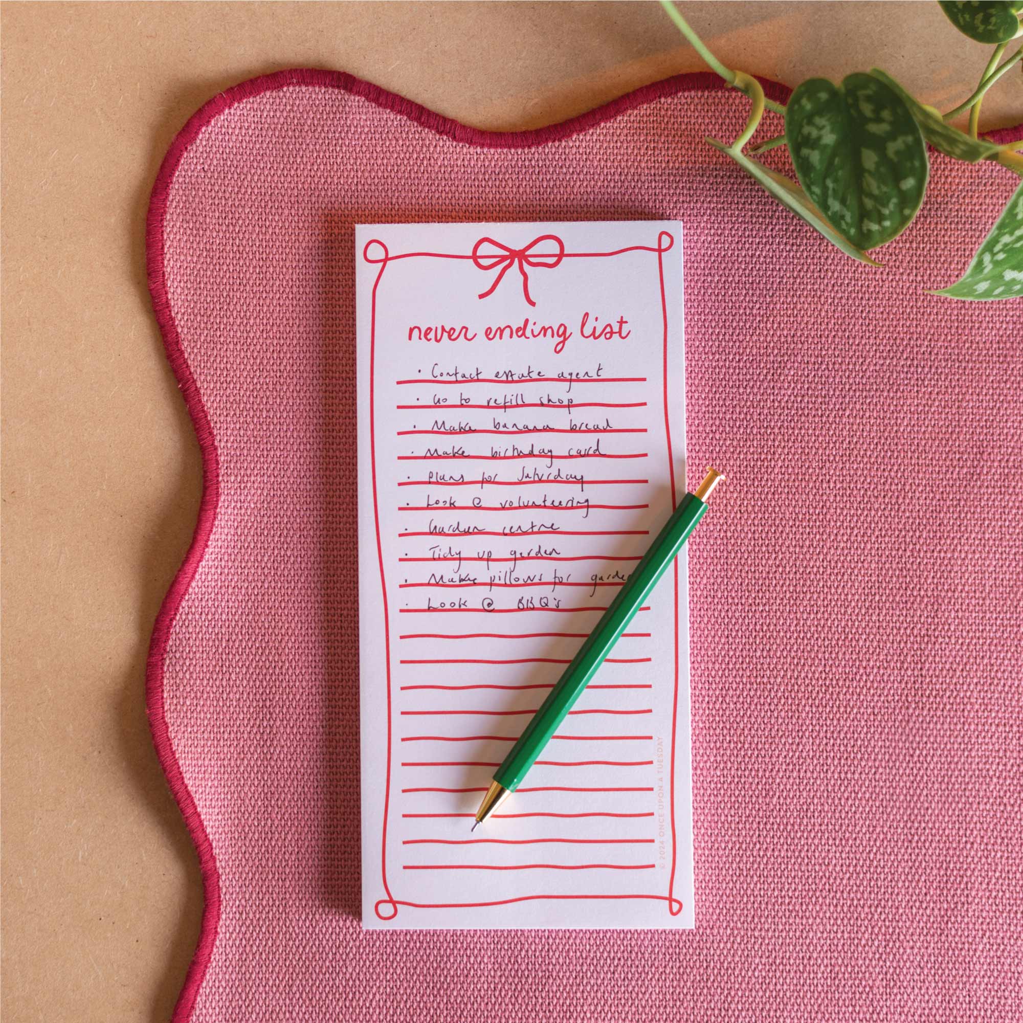 Good Tuesday (Once Upon a Tuesday) - Wholesale Notepad - To Do List Pad | Never Ending4