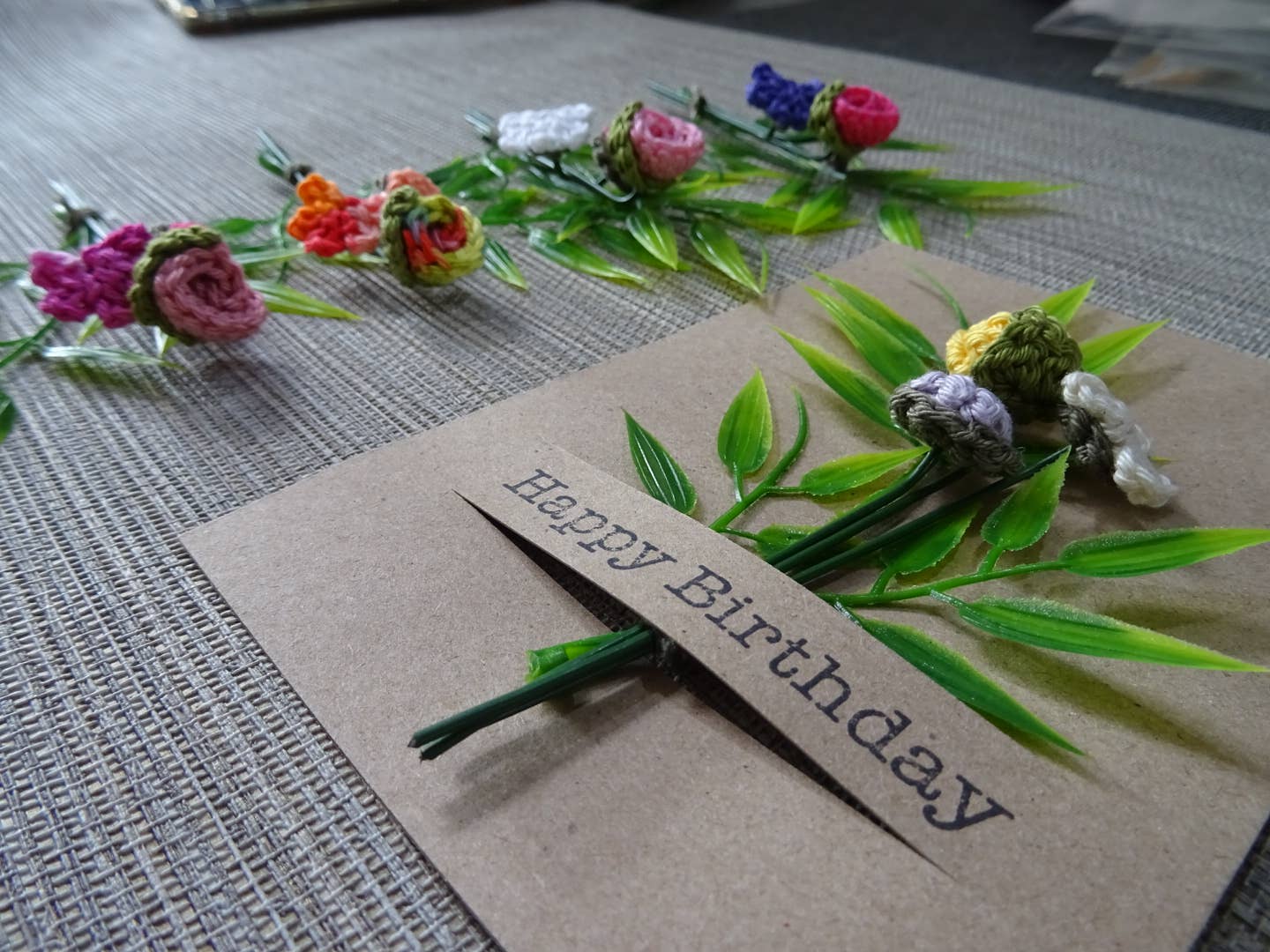Knuffelsenzo - Wholesale Artificial Flowers - Bouquet card, Congratulations, Happy Birthday8