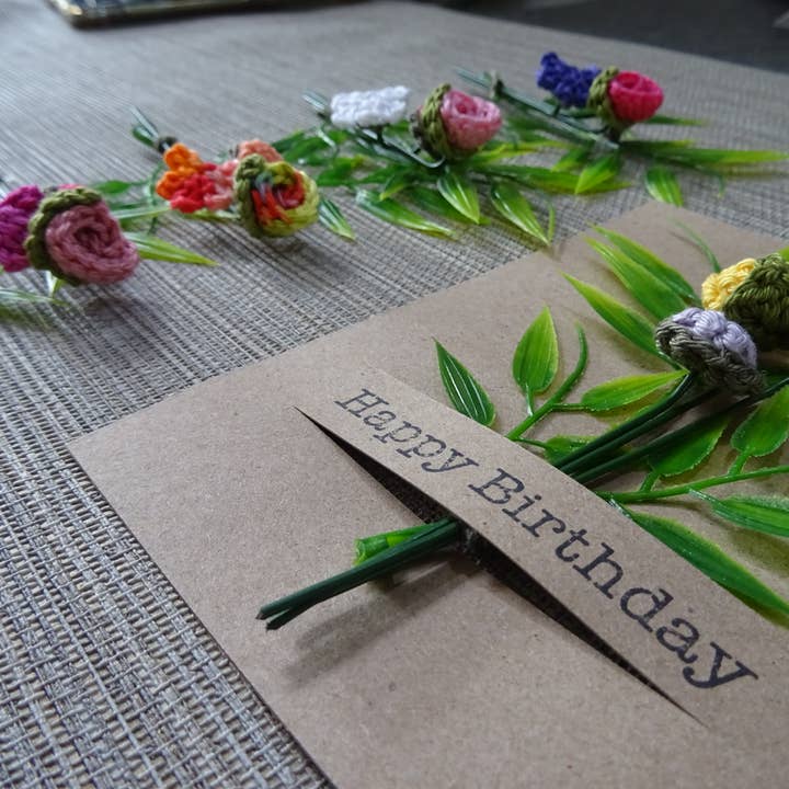 Knuffelsenzo - Wholesale Artificial Flowers - Bouquet card, Congratulations, Happy Birthday8
