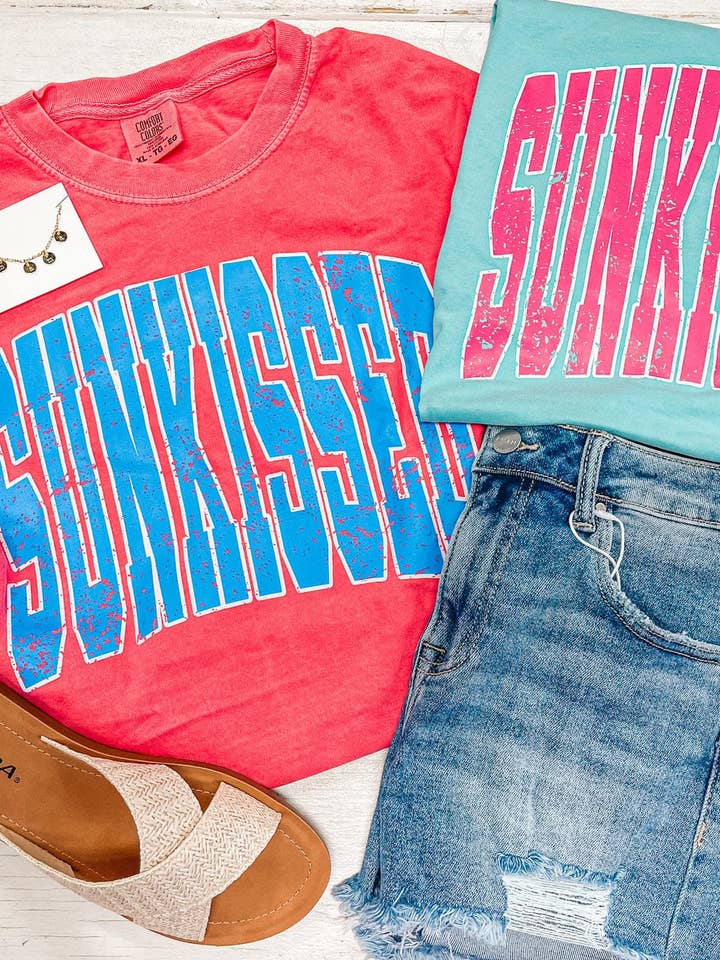 SUNKISSED TEE for wholesale by Southern Babe Wholesale