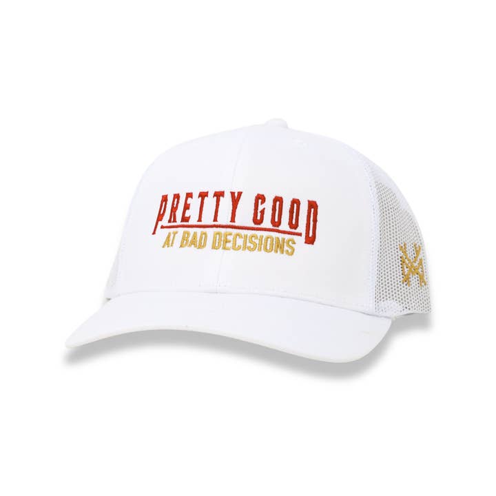 The Mad Hatter Co - Wholesale Trucker Hat - Unisex - Pretty Good at Bad Decisions Trucker Hat 3