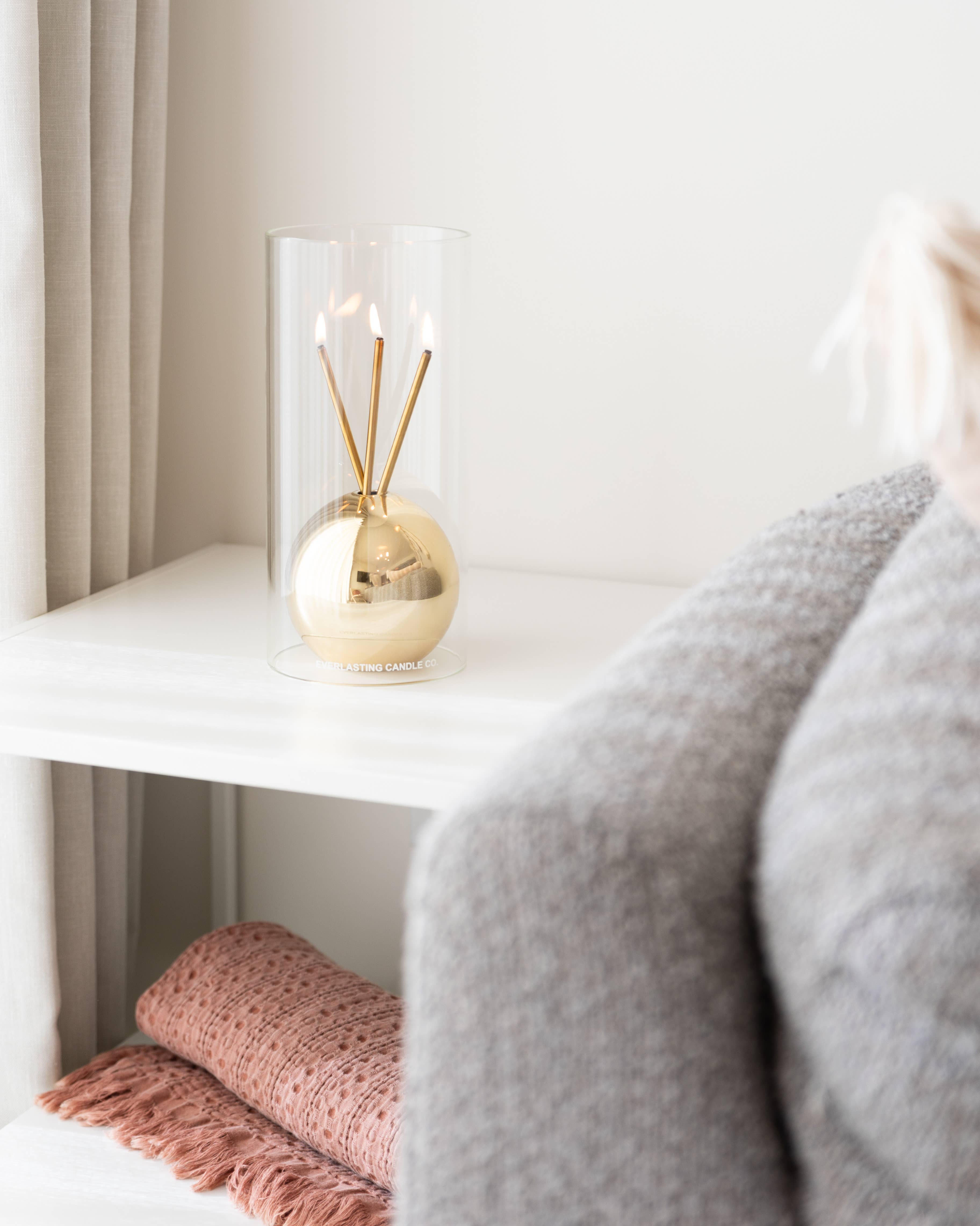 Everlasting Candle - Wholesale Candle Holder - Hurricane Vase [x1 unit]2