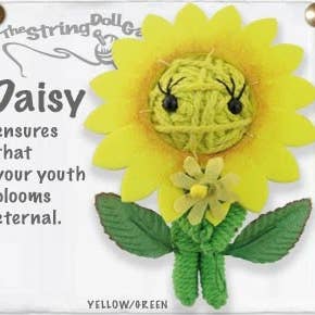Daisy String Doll Keychain for wholesale by Kamibashi