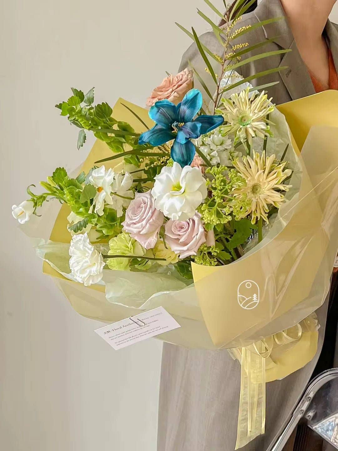 Elegant Design Supply - Wholesale Wrapping Paper Roll - Color Cellophane Flower Wrapping Paper (20pcs/bag)5