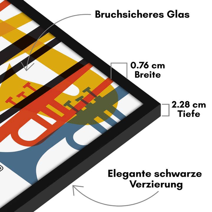 Black Americanflat Aluminum Album Frame for wholesale on Faire9