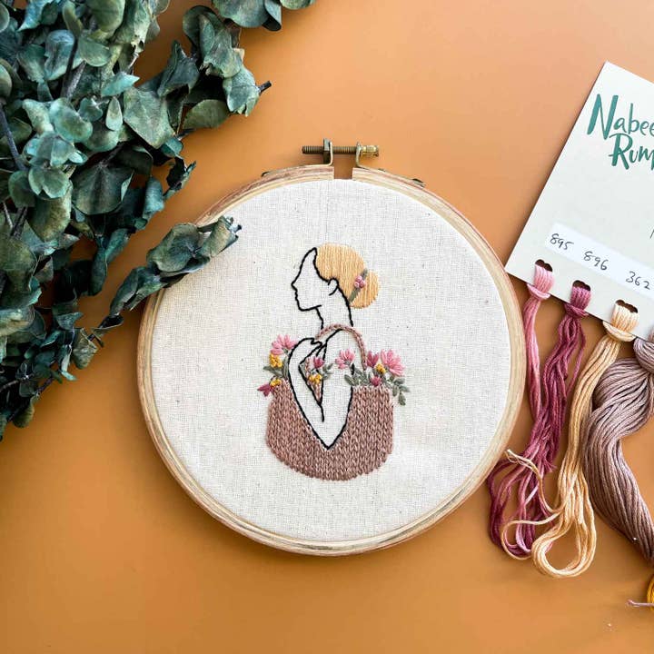 Blume-Korb für den Großhandel von Nabeela Rumi