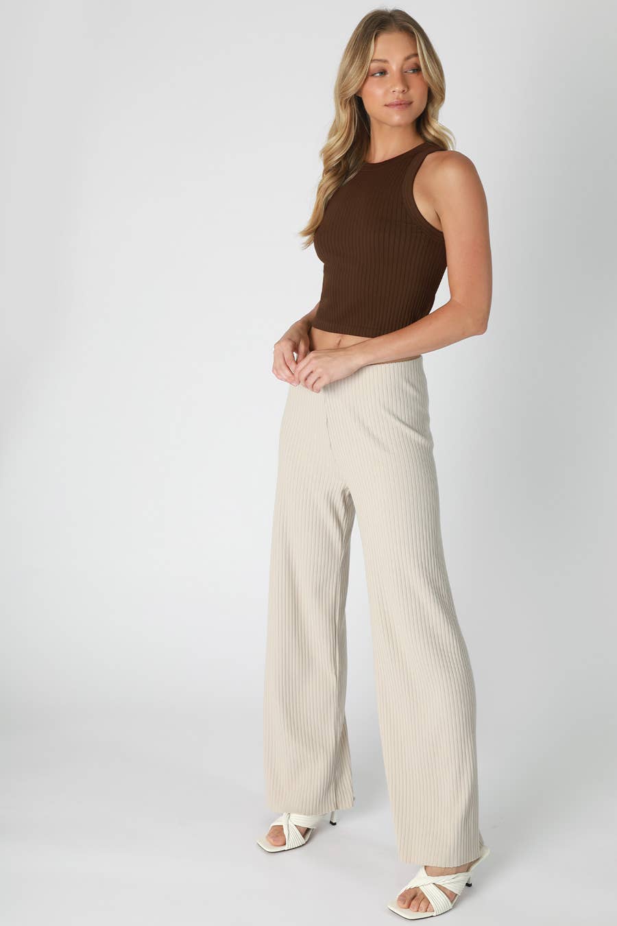 NIKIBIKI - Wholesale Tank Top - Women's - NS8325 - Wide Ribbed Tank Top20