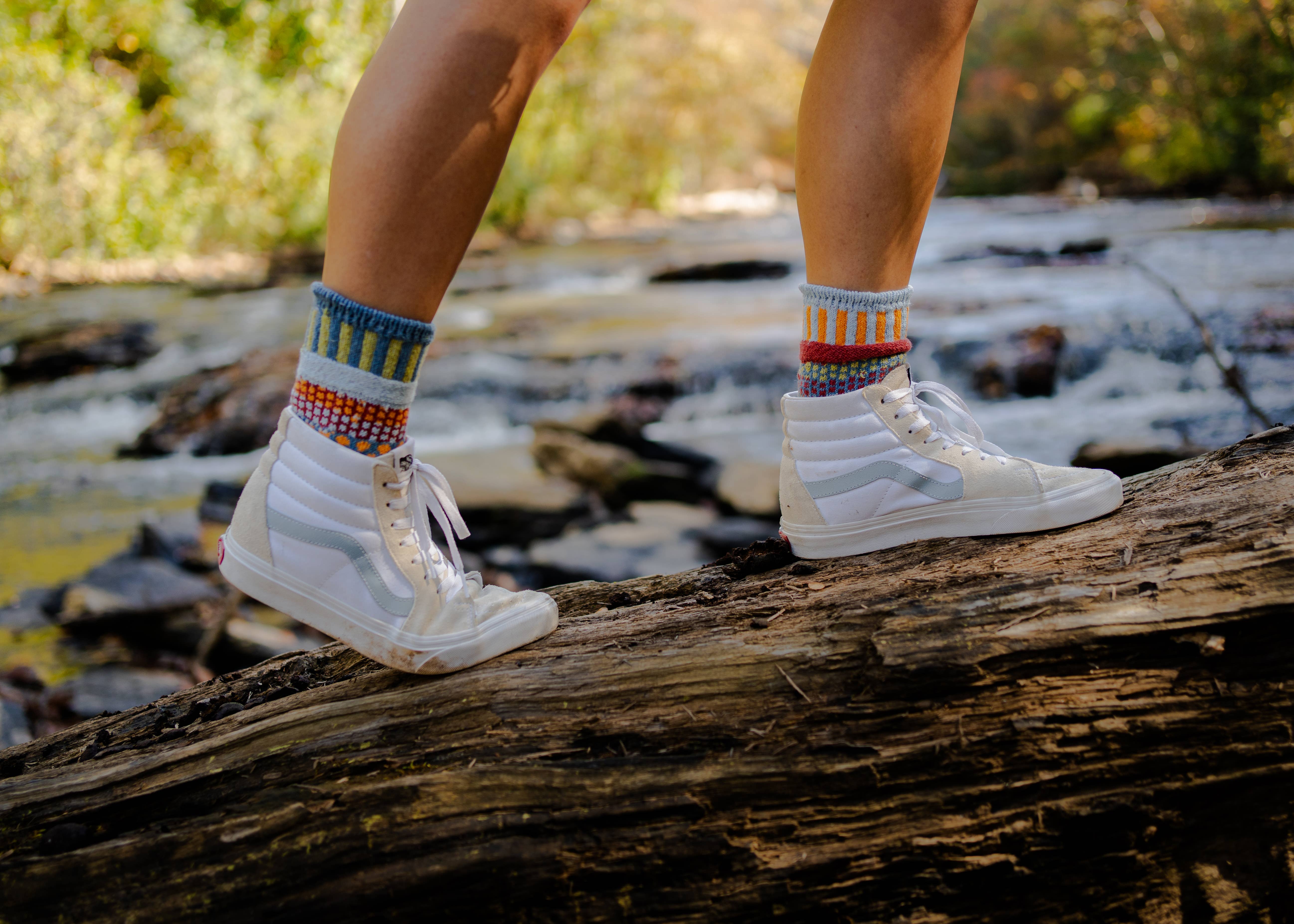 Solmate Socks – wholesale Strumpor - Unisex – Fig Crew Socks | Miljövänlig och tillverkad i USA1