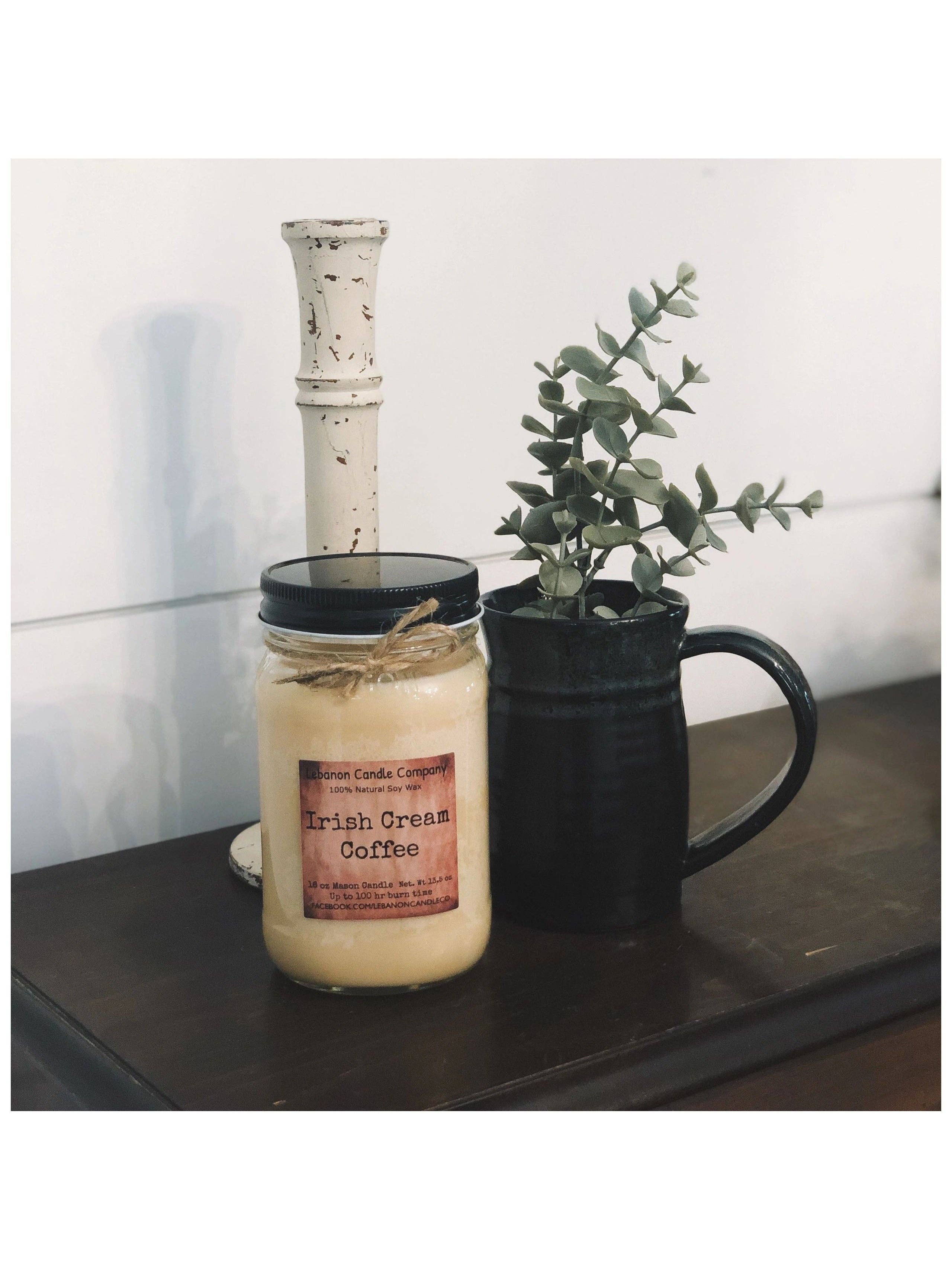 Lebanon Candle Company - Wholesale Jar/Filled Candle - Irish Cream Coffee Candle1