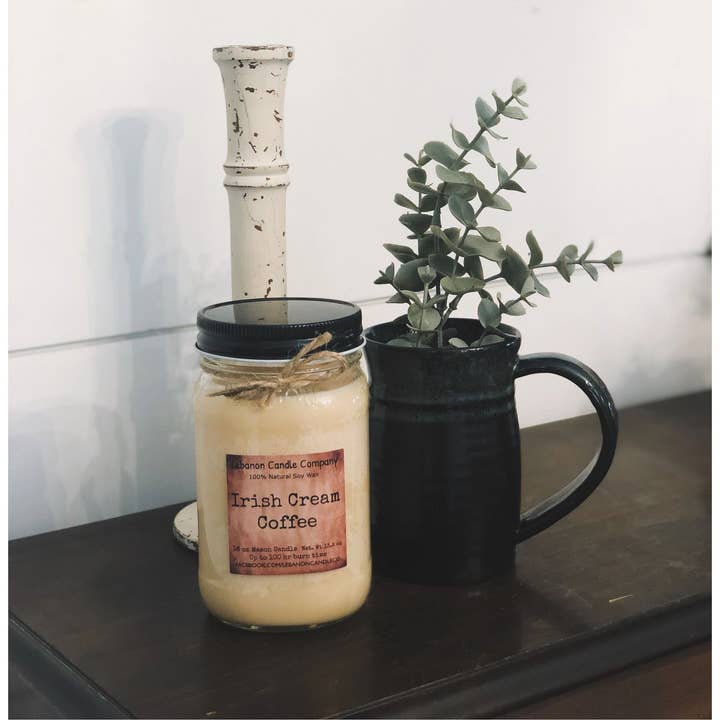 Lebanon Candle Company - Wholesale Jar/Filled Candle - Irish Cream Coffee Candle1
