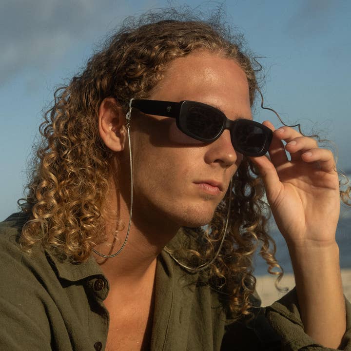 Made By Nami - Wholesale Sunglasses/Eyeglasses Strap - Women's - Snake design glasses chain in silver2