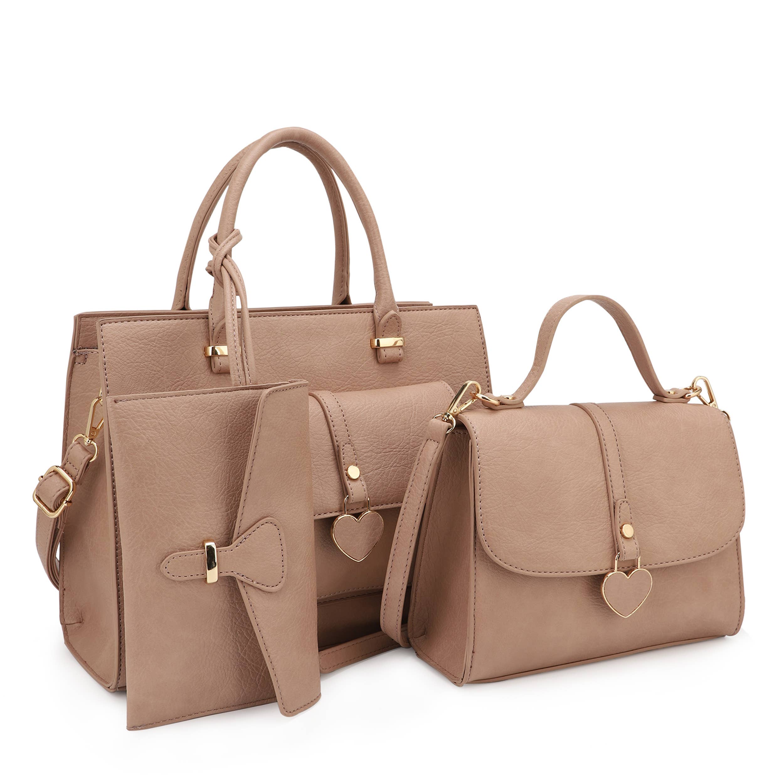 KAYLA+AVA - Wholesale Satchel - Women's - Hollie 3 in 1 Mommy and Me Satchel Set1