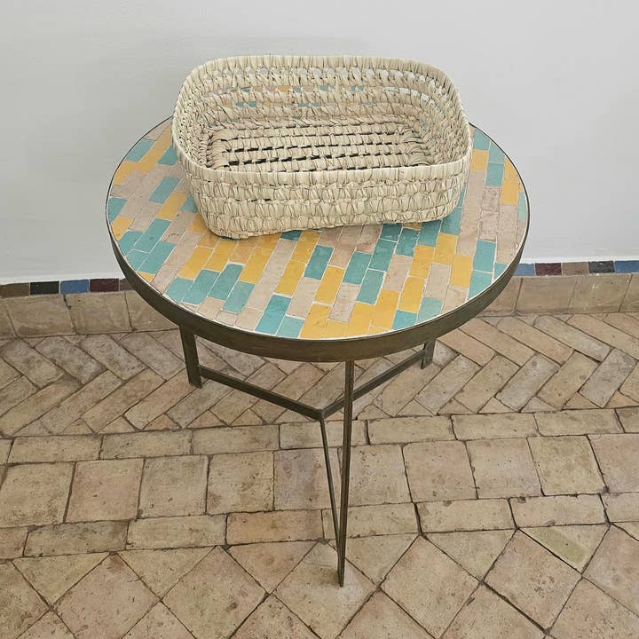 Rieten opbergmand - Rieten mand - Handgemaakte mand voor wholesale door libitiishop