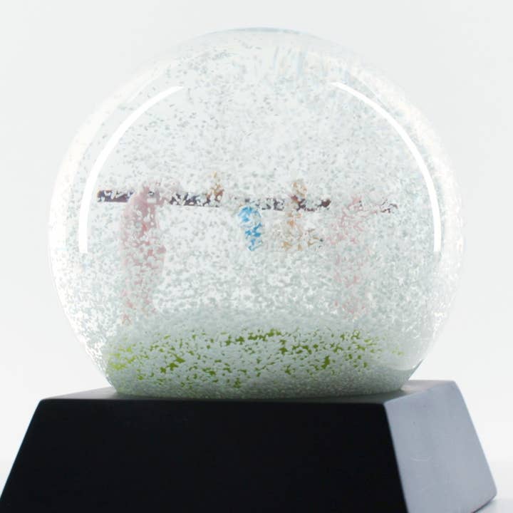 Demented Penguins - Wholesale Snow Globe - Pig Roast Snow Globe3