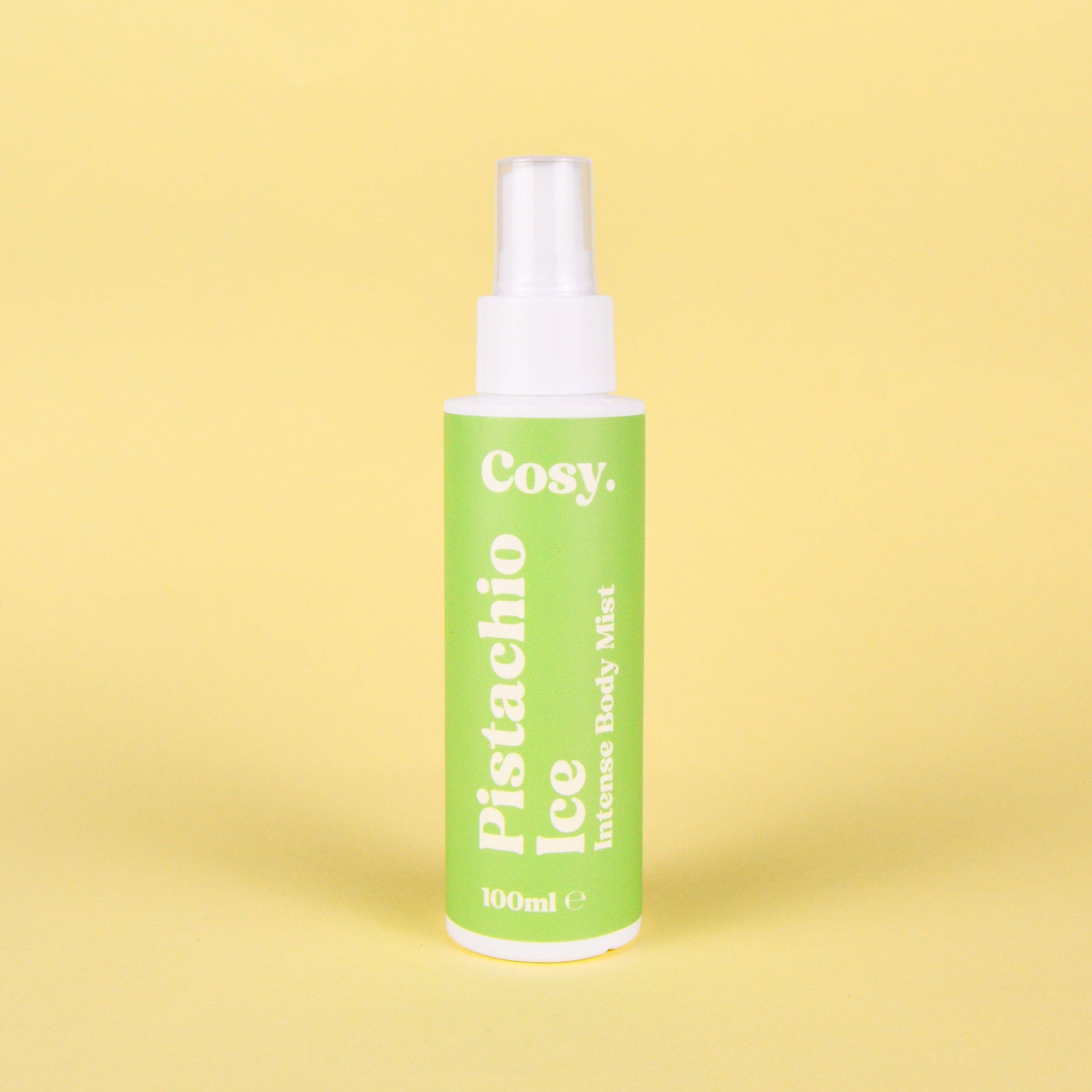 Cosy Cosmetics - Wholesale Face & body mist/water - Pistachio Ice 100ml Intense Body Mist0