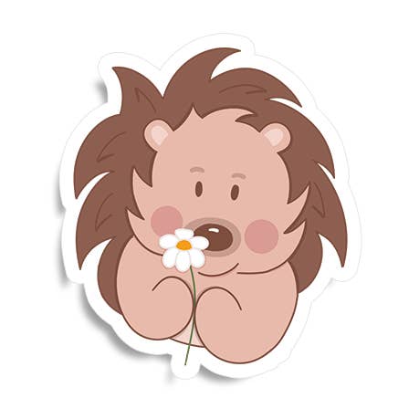 Vinylklistermärke | Edgar med en prästkrage för wholesale av Edgar & Friends