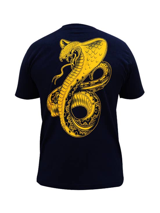 Black Golden Cobra - Men's T-Shirt Graphic Tee for wholesale on Faire2