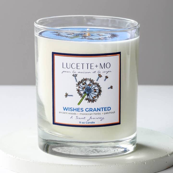 Luxury candle Wishes Granted 11 oz. for wholesale by Lucette+Mo