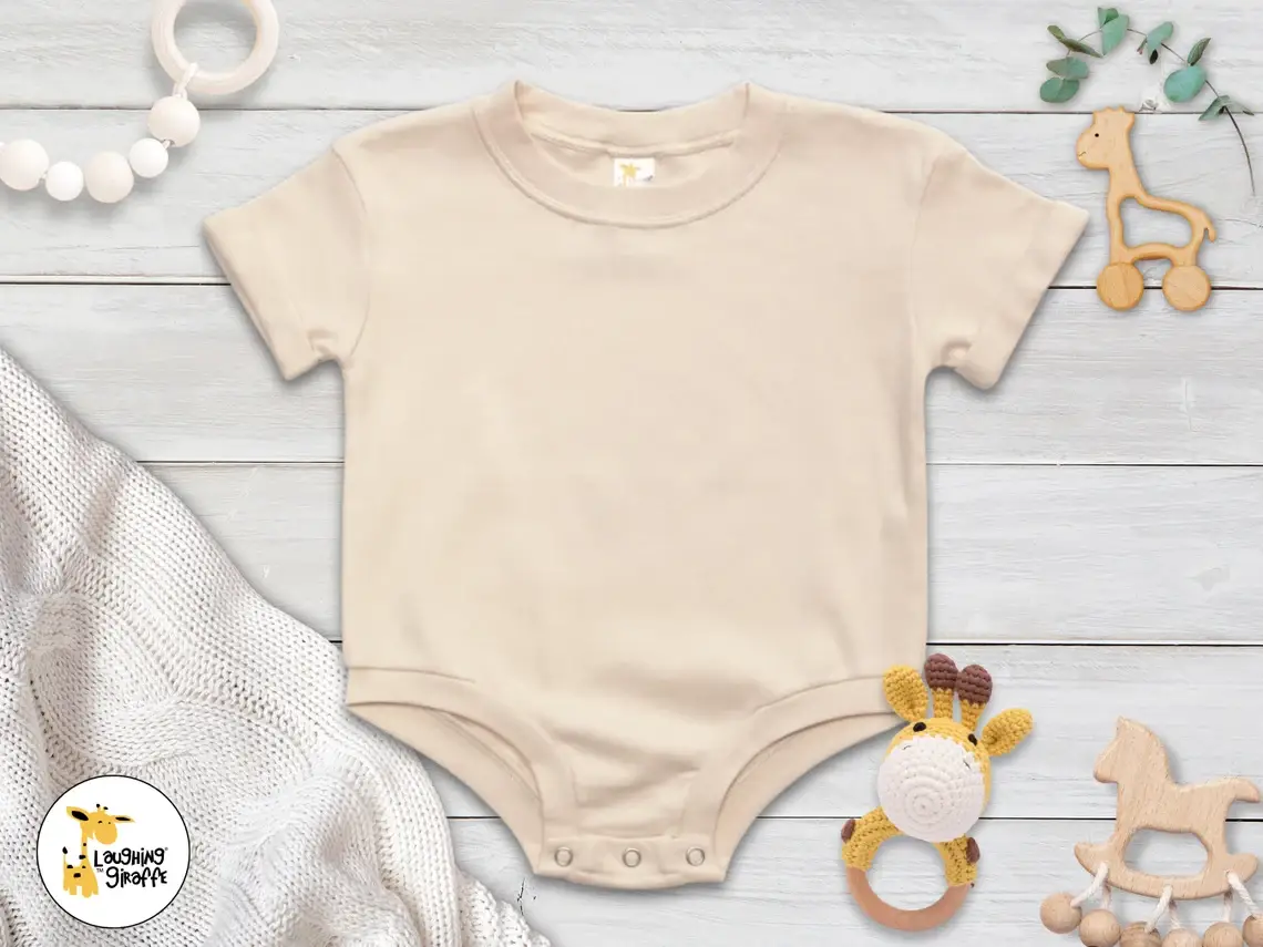 Laughing Giraffe - Wholesale Bodysuit (Non-Footed) - Baby - Infant Bubble Romper Cute 6-Pack4