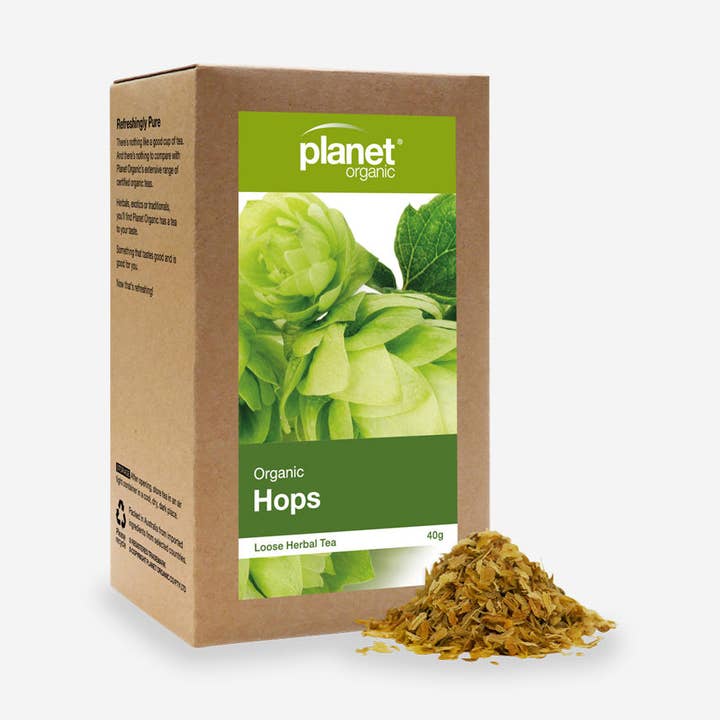 Planet Organic - Wholesale Loose tea - Hops Loose Herbal Tea0