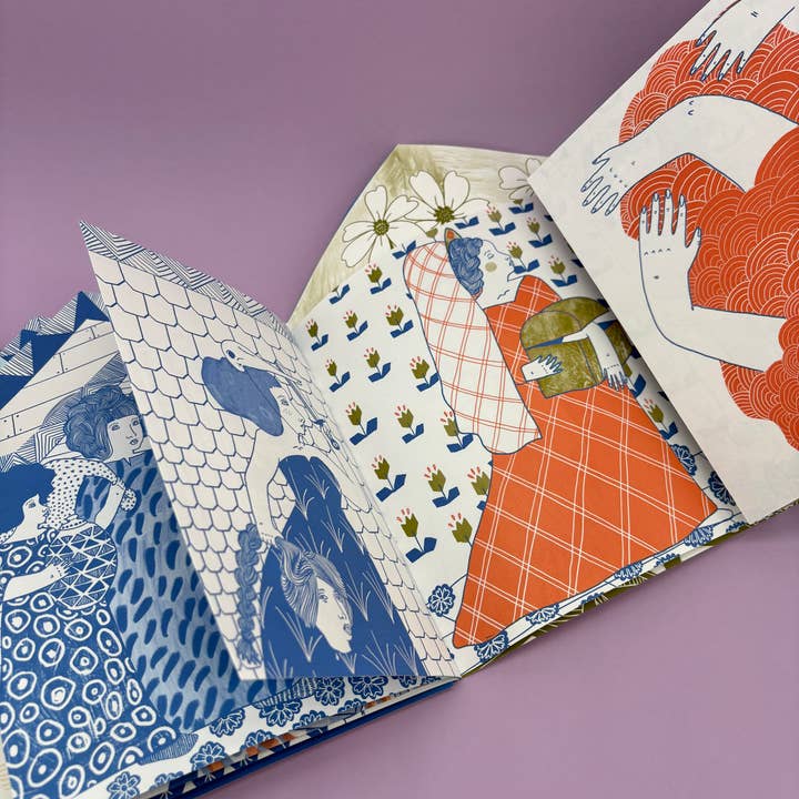 Erika Rier - Wholesale Magazine - Pageant - A Fold Out Art Zine5