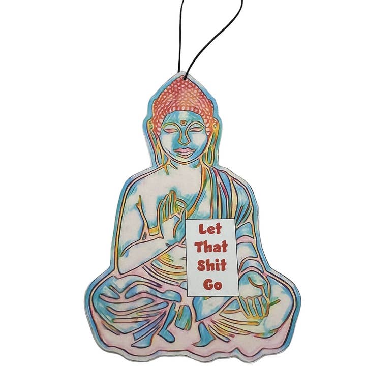 Profumatore per Auto Buddha Zen Yoga Regalo Meditazione Divertente e Malizioso per la vendita all'ingrosso da parte di airWheres