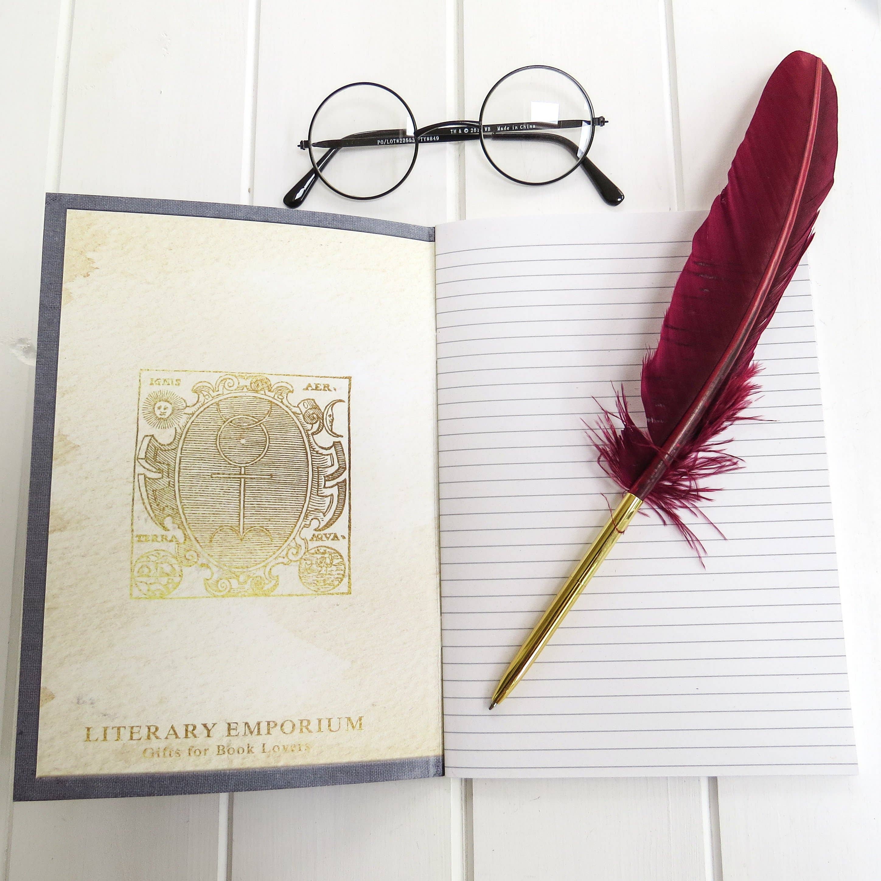 LiteraryEmporium – wholesale Notebook – Dark Forces Wizard Magic Notebook Dark Grey A5 Lined Book1