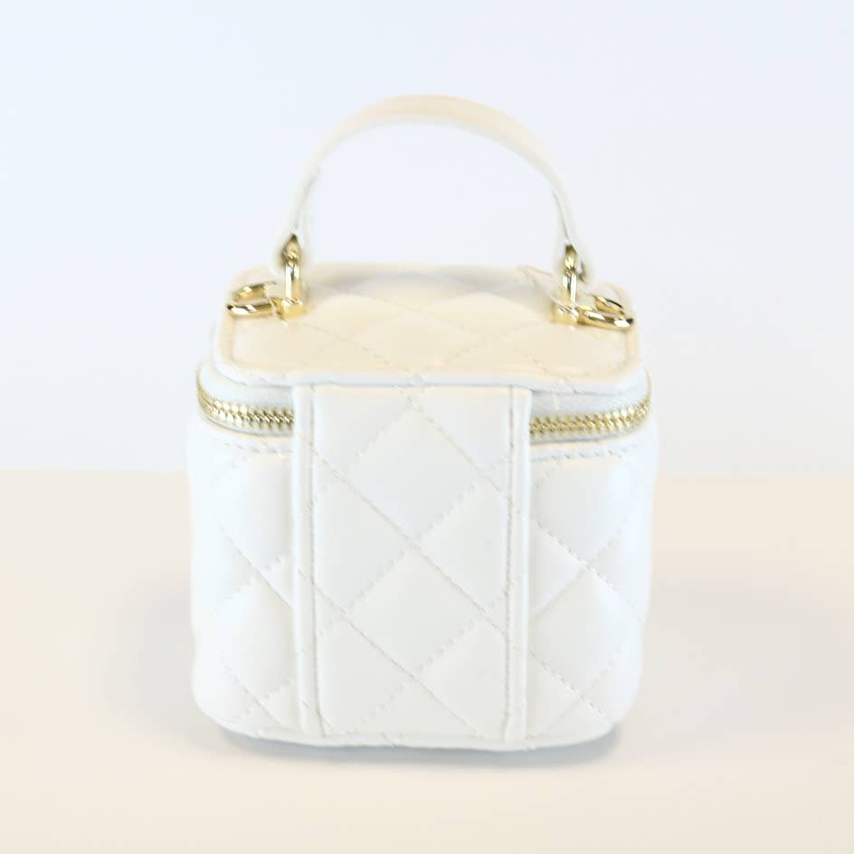 Doe a Dear - Venta al por mayor Accesorio para monedero/bolso - Niños - Bolso acolchado con asa superior y charms P15 B1253 (2 colores)6