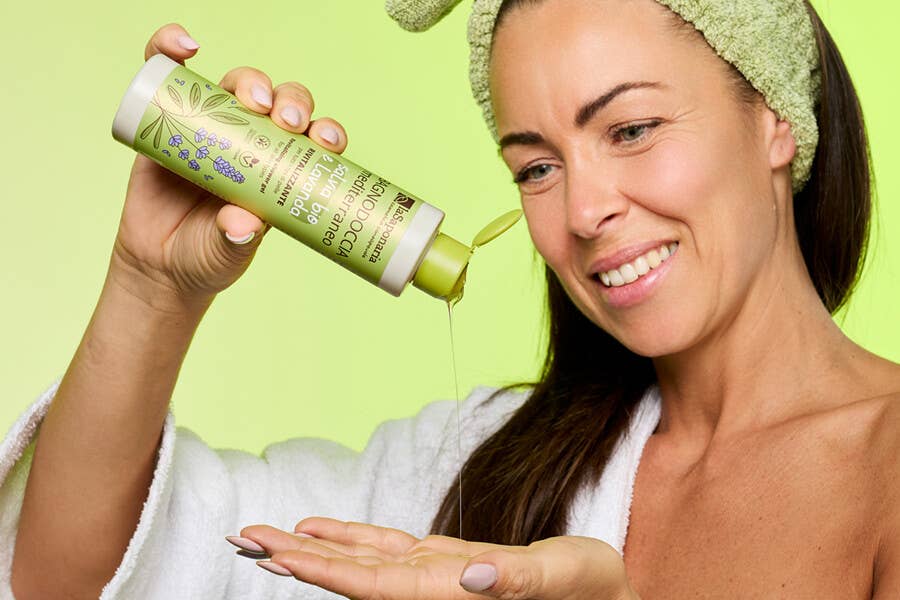 La Saponaria - Vente Lotions corporelles/Gels douches - Gel douche biologique Méditerranéen (200 ml)1