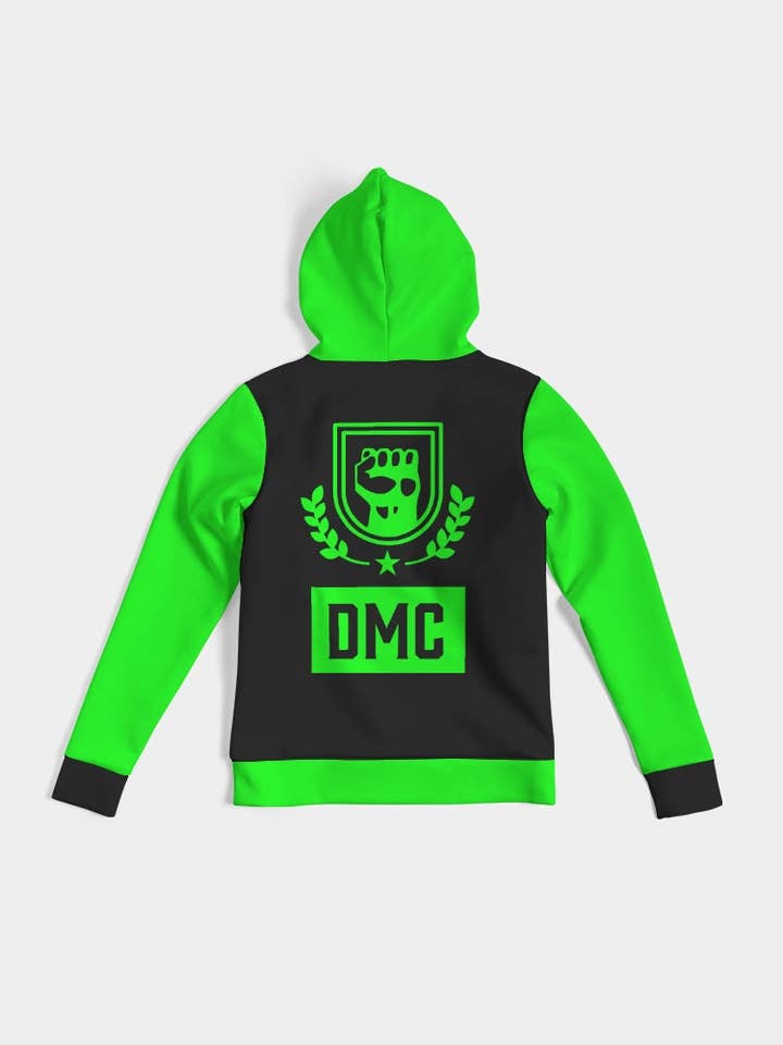 DMC Damen Kapuzenpullover Lime für den Großhandel von Don Majure