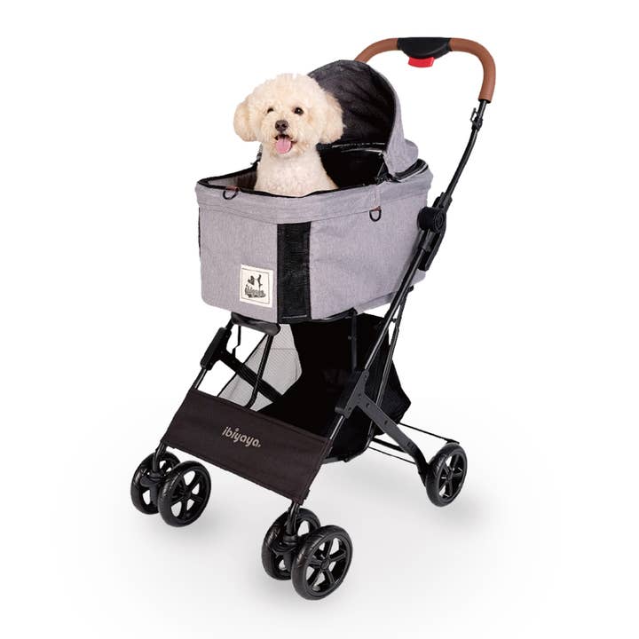 Ibiyaya - Wholesale Pet Carrier - Cat/Dog - Travois Tri-fold Pet Travel System Medium Dog-Cat Stroller1