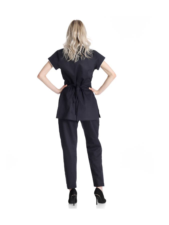 West Rose abbigliamento professionale - Wholesale Kimono - Women's - JASMINE BLACK WORK KIMONO1