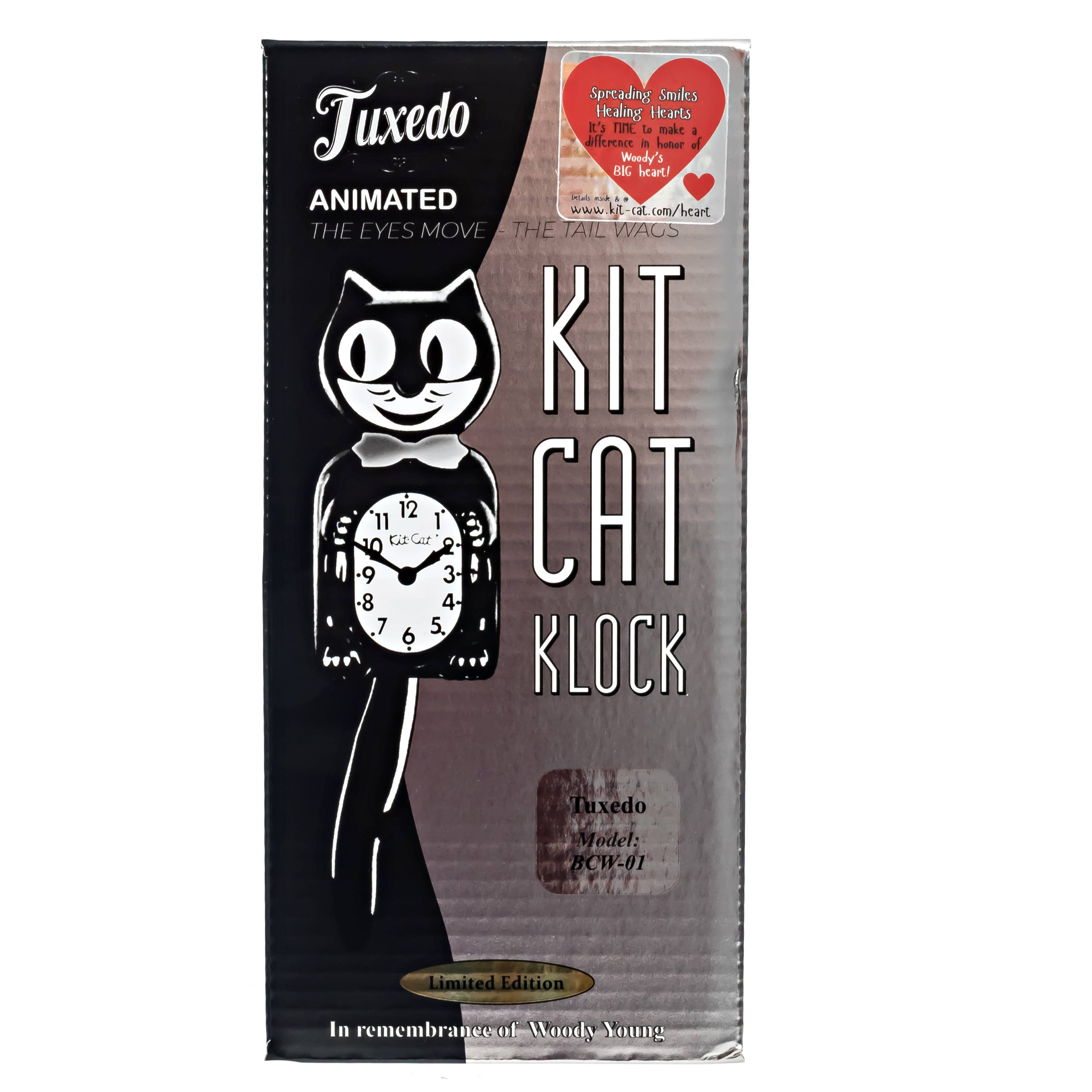 Kit-Cat Klock - Wholesale Timer - Herdenkingseditie Tuxedo Kit-Cat Klock6