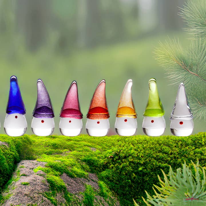 AO Glass - Wholesale Decorative Figurine - Glass Tomte Gnome9