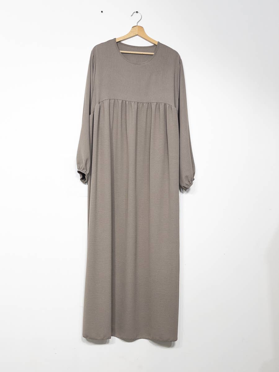 IDEAL OUTFIT - Wholesale Kaftan - Dames - 2-delige khimar en abaya set in jazzstijl ref:e2326+2501jazz38