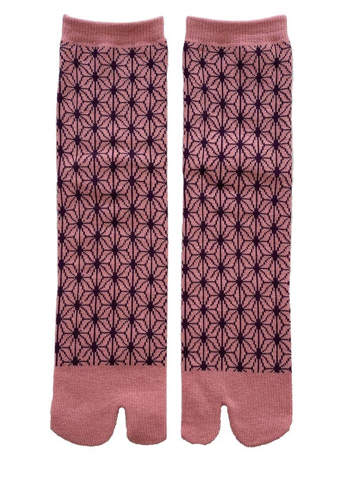 Calzini Tabi Asanoha con foglie di canapa - Demon Slayer per la vendita all'ingrosso da parte di NINJA SOCKS