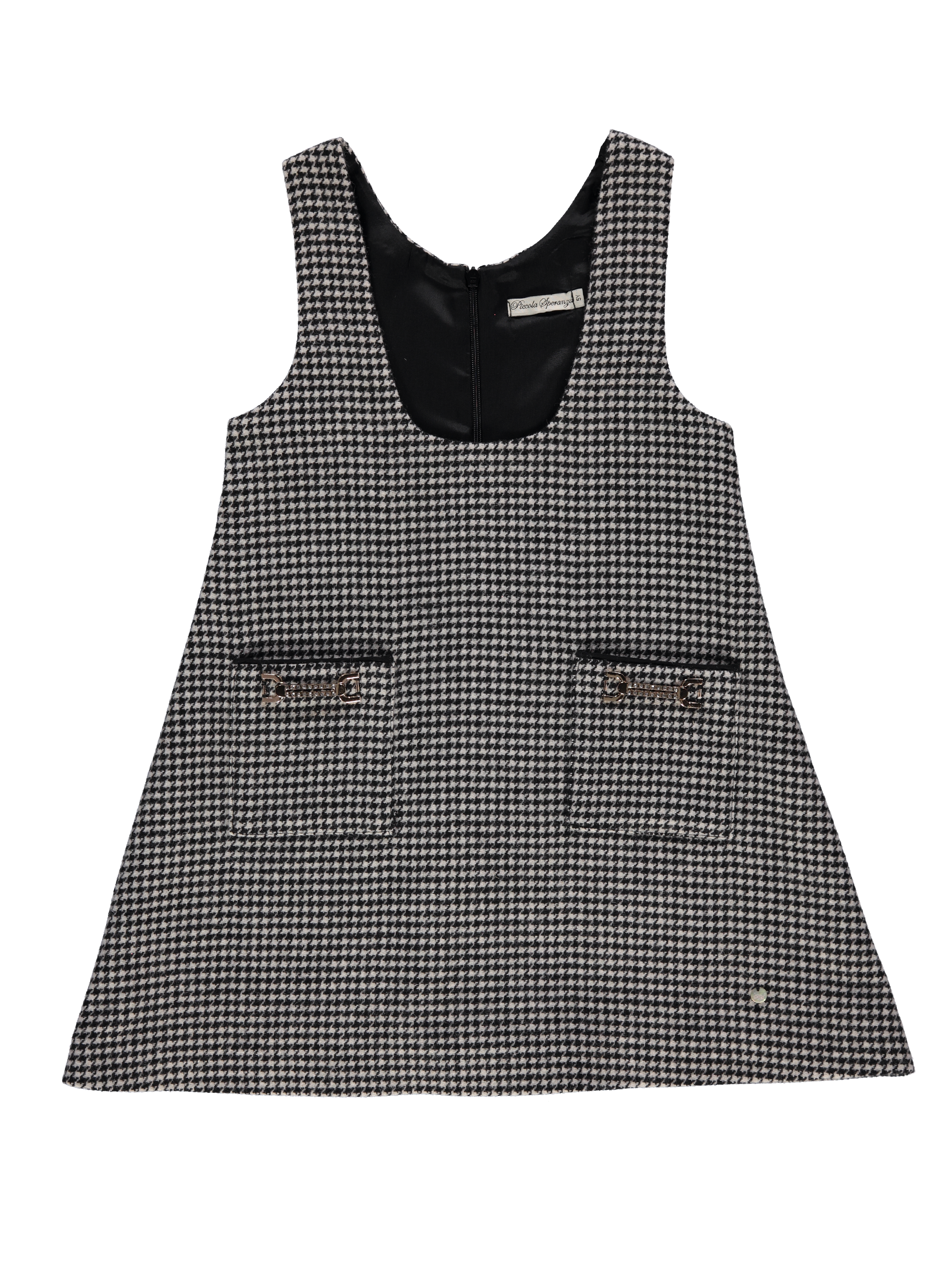 PS23W004011/A Pied-de-poule black dress for wholesale on Faire0