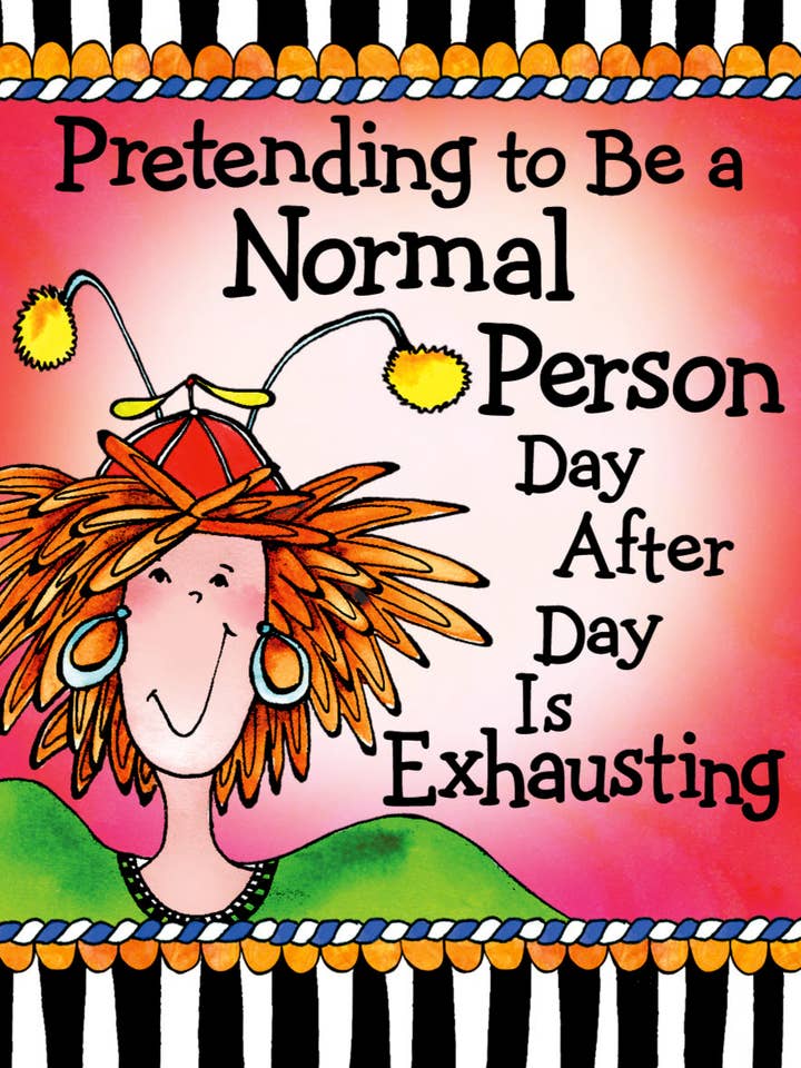 FINGIR SER UMA PESSOA NORMAL por atacado de Blue Mountain Arts