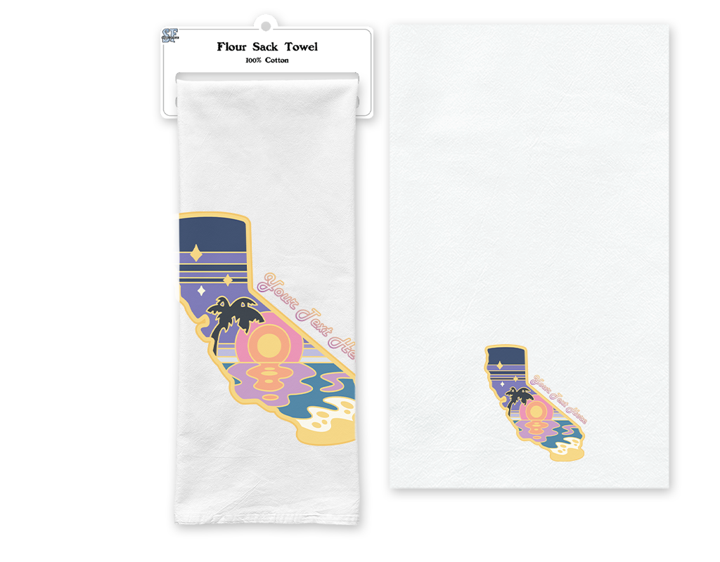 SF Mercantile - Wholesale Tea Towel - Customizable Flour Sack Tea Towel 22" x 36"7