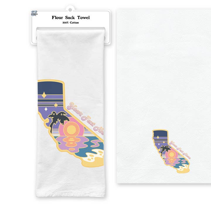 SF Mercantile - Wholesale Tea Towel - Customizable Flour Sack Tea Towel 22" x 36"7