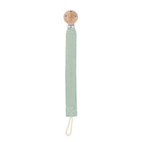 Living Textiles - Wholesale Pacifier clip – Baby - Dummy Chain - Silent Sage0