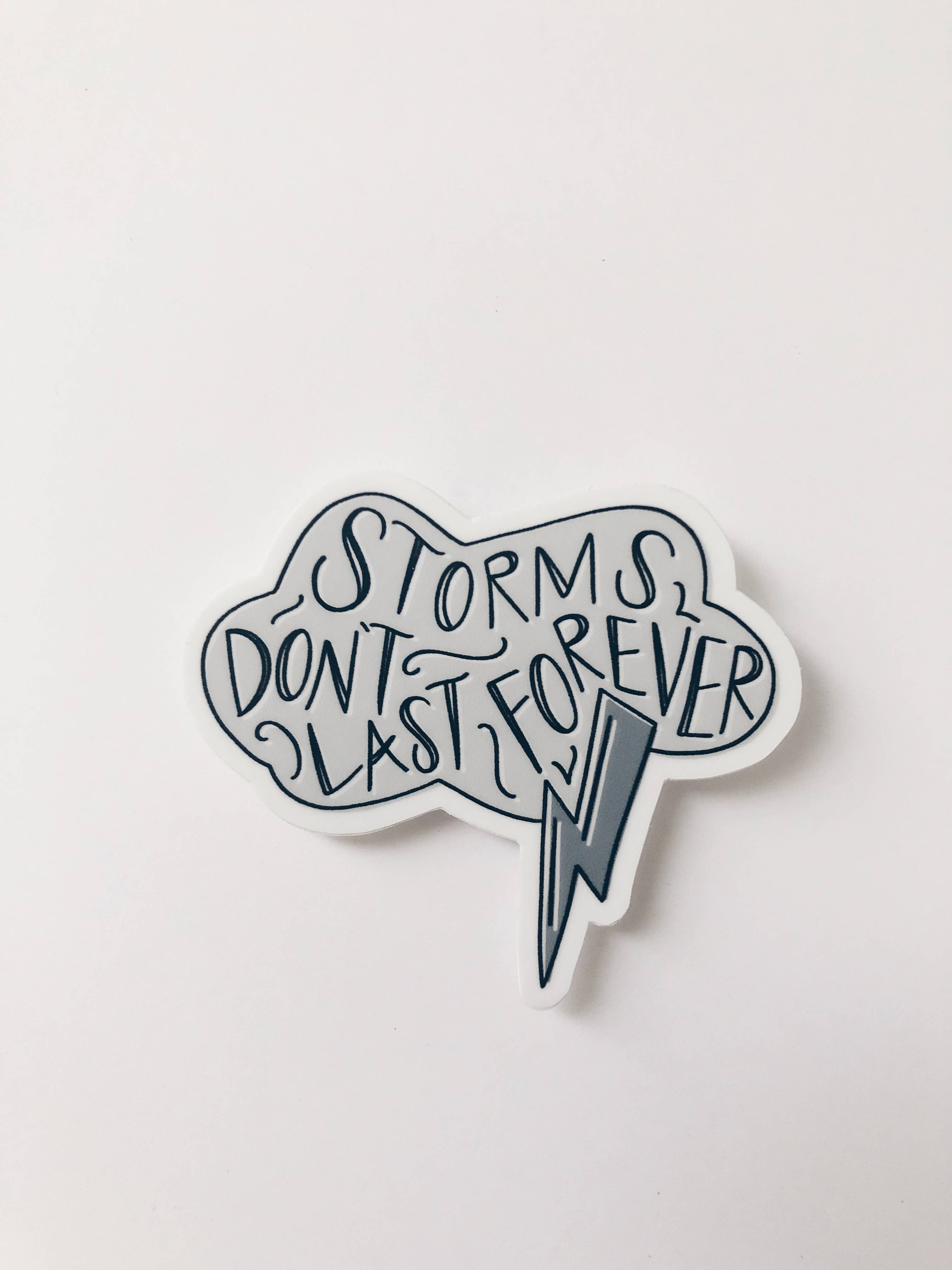 Studio 336 – Engroshandel Klistermærke – Storme ikke sidste Forever Sticker1